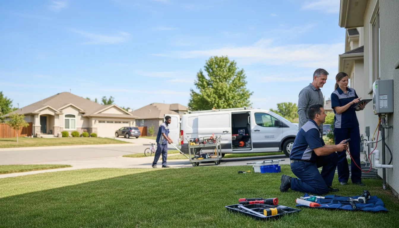 Tankless water heater service in Barlow, KY